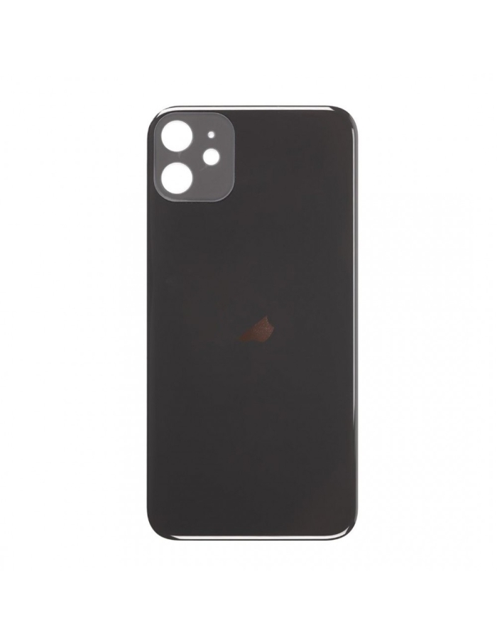 iPhone 11 Pil Kapağı Arka Cam Kapak Tüm Renkler Siyah